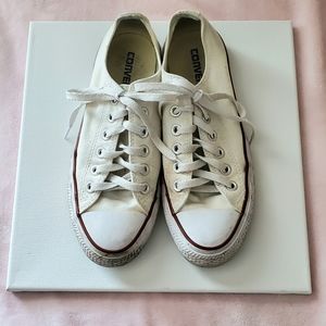 Converse white sneakers